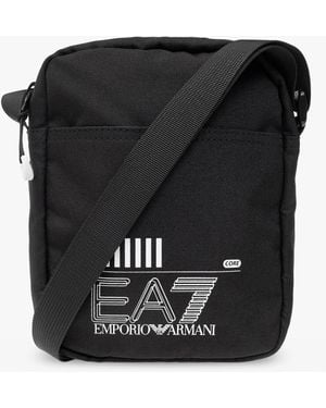 EA7 ‘Sustainable’ Collection Shoulder Bag - Black