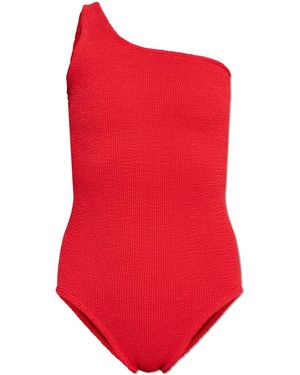 Hunza G One-Piece Swimsuit 'Coverage Nancy' - Red