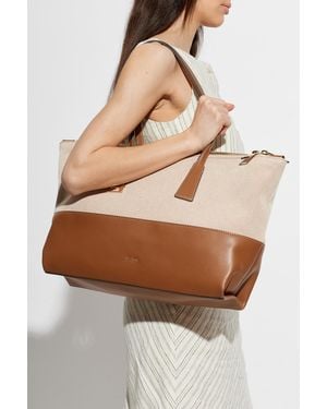 Furla "Olivia Large" Shopper Bag - Brown