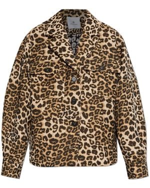 Anine Bing "Flynn" Jacket - Natural