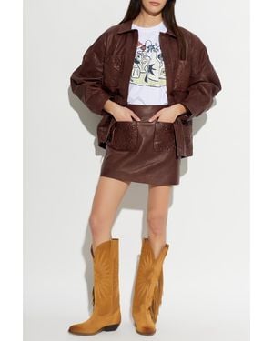 Munthe T-Shirt "Ballon" - Brown