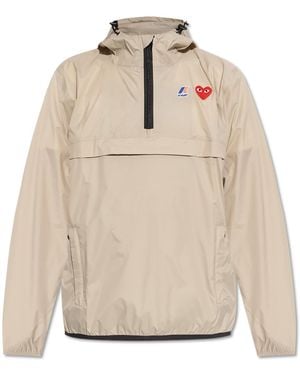 COMME DES GARÇONS PLAY Comme Des Garçons X K-Way - Natural