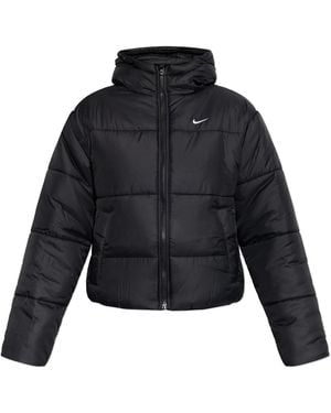 Nike Insulated Jacket With Hood - Black