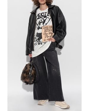 Dolce & Gabbana Oversize T-Shirt - Black
