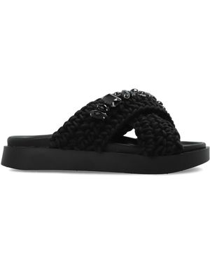 Inuikii 'Woven' Slides - Black