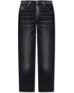 Moschino Straight-Leg Jeans - Black