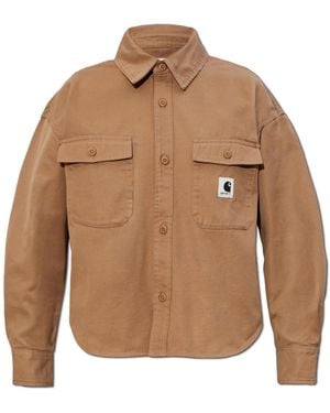 Carhartt Denim Shirt "Kelly" - Brown