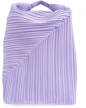 Pleats Please Issey Miyake Pleated Backpack - Purple