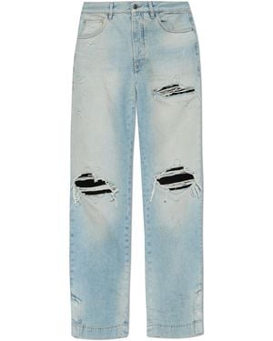 Amiri Jeans With Rips - Blue