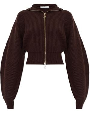 Sportmax 'Balco' Wool Cardigan - Brown