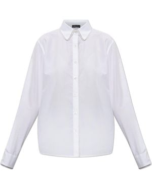 Fabiana Filippi Shirt With Decorative Finishing - White