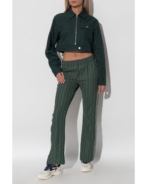 Lacoste Jacket With Logo - Green