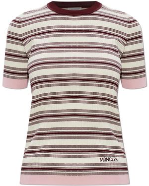 Moncler Top With Z Logo - Multicolour