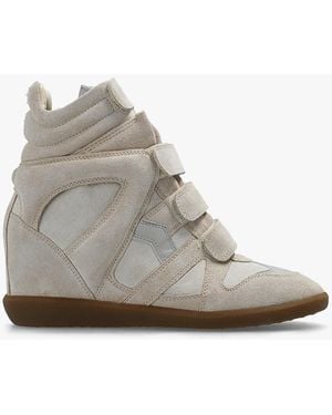 Isabel Marant 'Balskee' Wedge Boots - Grey