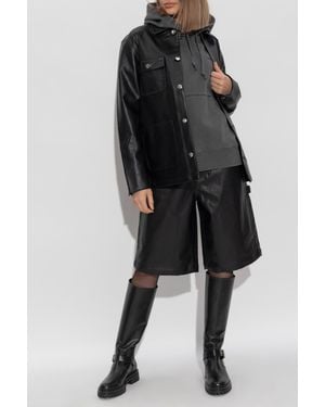 Carhartt Jacket Made Of Eco Leather - Black