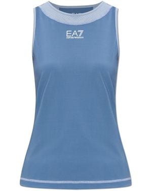 EA7 Sleeveless Top - Blue