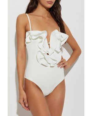 Zimmermann One-Piece Swimsuit - White