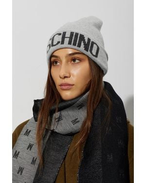 Moschino Cap With Logo - Black