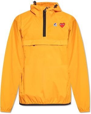 COMME DES GARÇONS PLAY Comme Des Garçons X K-Way - Orange