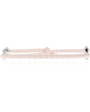 Bottega Veneta Leather Bracelet - Pink