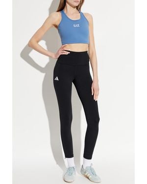 EA7 Short Training Top - Blue