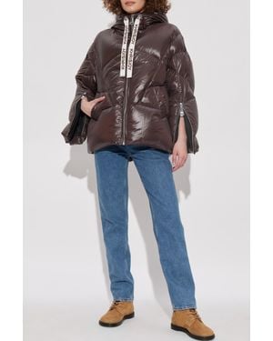 Khrisjoy Down Jacket With Hood, - Brown