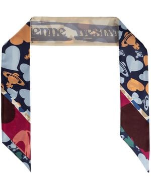 Vivienne Westwood Silk Scarf - Red
