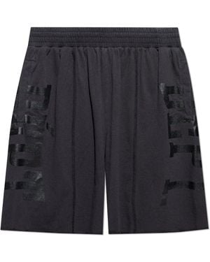 GALLERY DEPT. Shorts With Logo - Blue