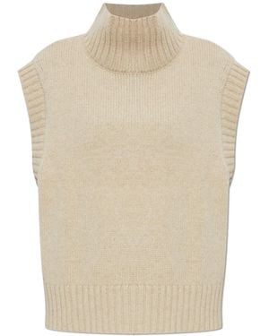 Rethinkit Studios Turtleneck Vest - Natural