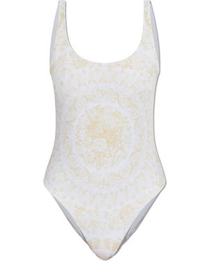 Versace One-Piece Swimsuit - White