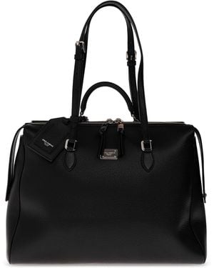 Dolce & Gabbana Leather Bag 'Vittoria' - Black