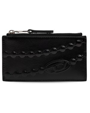 DIESEL Card Holder 'Pc Monogram' - Black
