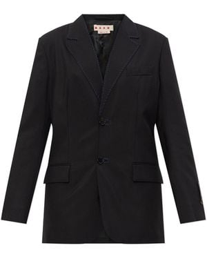 Marni Wool Blazer - Black