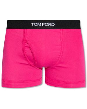 Tom Ford Cotton Boxers - Pink