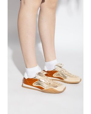 Fendi "Wave Pulse" Sports Shoes - Metallic