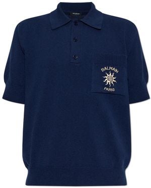 Balmain Polo With Pocket - Multicolour