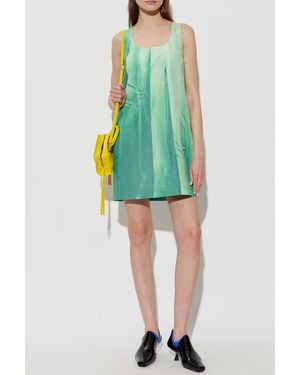 Loewe Short Sleeveless Dress - Green
