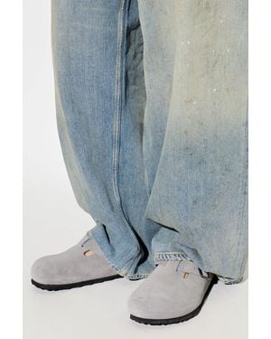 Birkenstock 'Boston' Slides - Blue