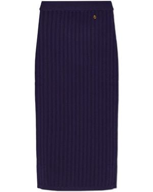 Versace Pencil Skirt - Blue