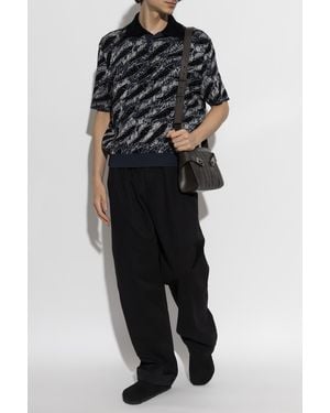 Jacquemus Polo 'Poisson' - Black