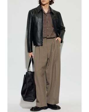 Studio Nicholson Line Pants - Green