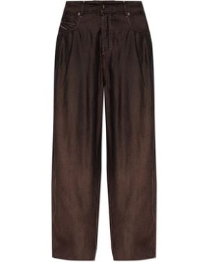 DIESEL Trousers '1987 D-Khelz-B-S' - Brown