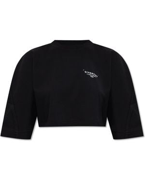Givenchy T-Shirt With Logo - Black