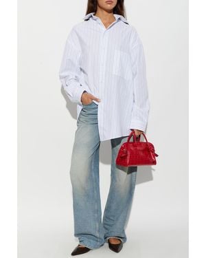 Jacquemus Cotton Shirt 'Cuadro' - White