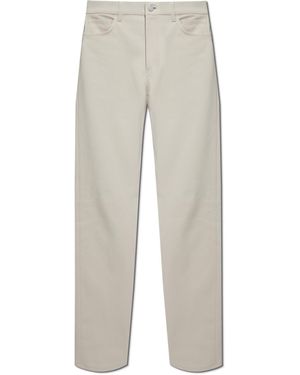 Theory Tapered Leg Trousers - White