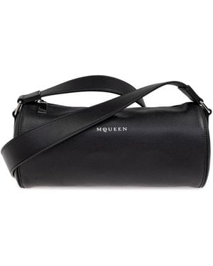 McQueen Shoulder Bag "Roller Small" - Black