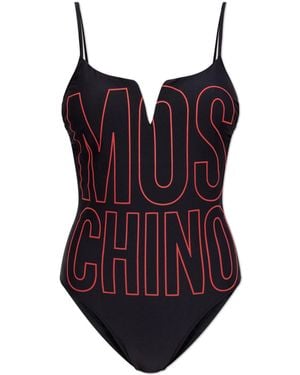 Moschino One-Piece Swimsuit - Red