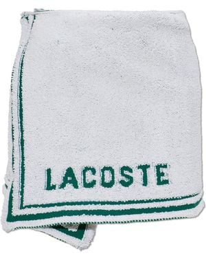 LACOSTE RUNWAY Skirt With Logo - White