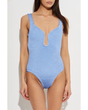 Paramidonna One-Piece Swimsuit "Mika" - Blue