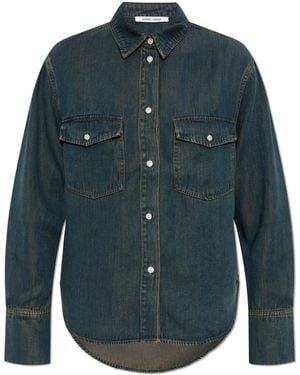 Samsøe & Samsøe "Sabex" Denim Shirt - Blue